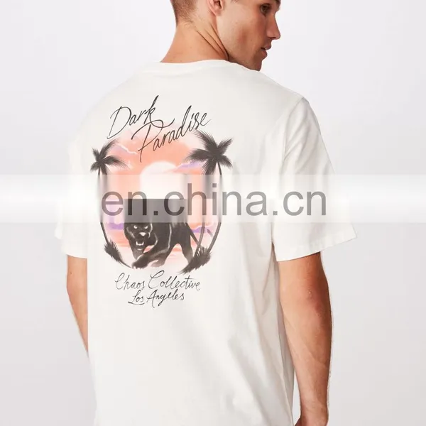 DiZNEW OEM High Quality Screen Printed T-Shirt photo-4
