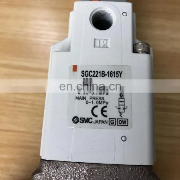 New Original SMC Coolant Valve SGC221B-1615Y-5DZ 24VDC photo-3