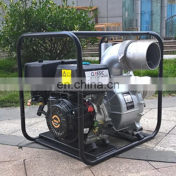 6 Inch Water Pump With Gasoline Generator