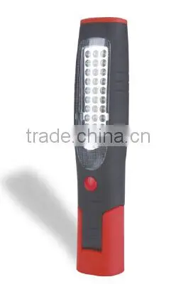 Magnetic 30+7LED Rechargeable Led Torch Led Work Lamp photo-2