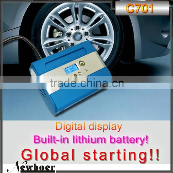 Very Popular Tire Inflator Portable Air Compressor/150PSI Car Mini Hand Pump photo-2