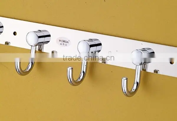 WESDA Wall Mounted Bathroom Antique Double Hanging Wall Hook photo-2