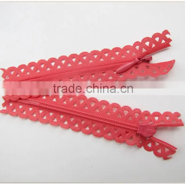 #3 Patterned Tape Nylon Close End Zippers photo-3