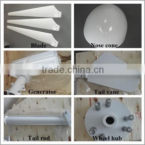 1KW Horizontal Wind Generator for Home photo-3
