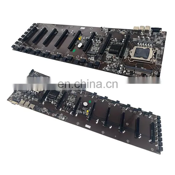 GPU Graphics Card B85 8PCI-E Desktop Motherboard B85 Mainboard photo-3