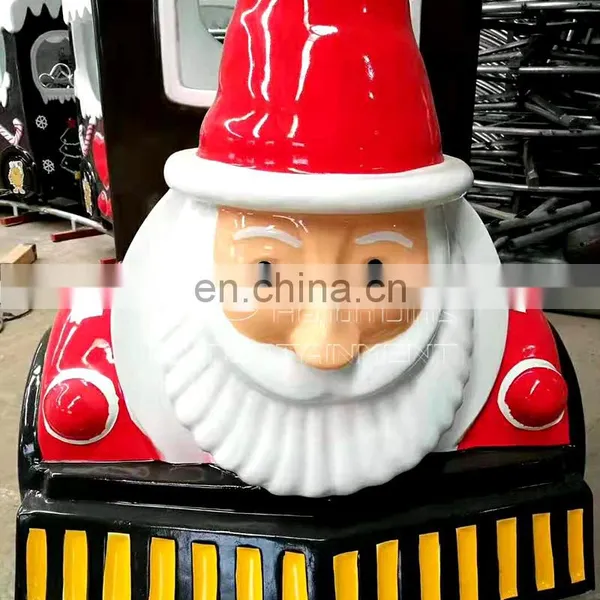Christmas Amusement Rides Train on Track Electric for Sale photo-4