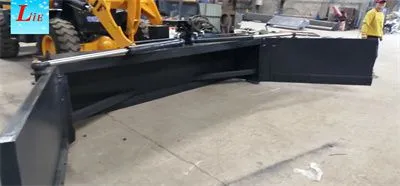 China Wheel Loader Attachments China Manure Cleaning Machine Wheel Loader Manure Pusher photo-2