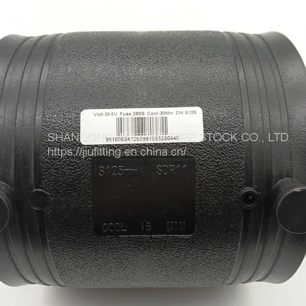 ELECTROFUSION COUPLER PE100, SDR11 125mm Inner Diameter photo-3