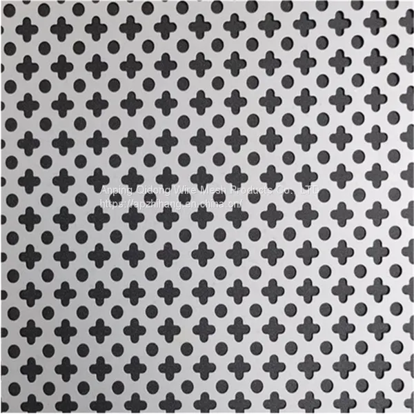 Galvanized Steel Plate Punching Net Low Carbon Steel Plate Round Hole Net photo-3