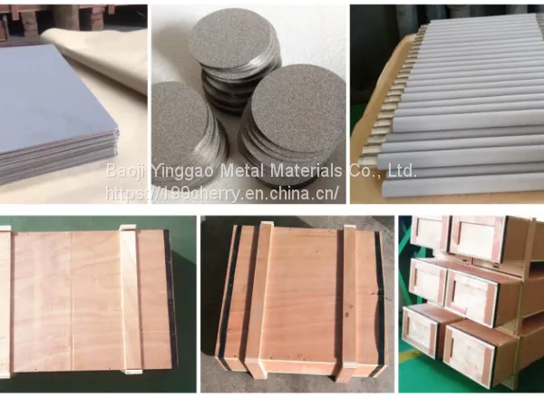 30um Titanium Sintered Porous Metal Filter Tube photo-5