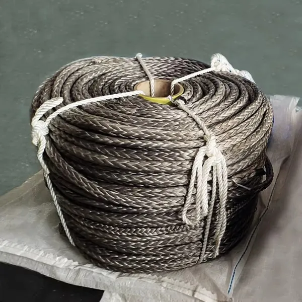 High Strength 12 Strand UHMWPE Mooring Rope/Winch Rope/Black LDMAX-12 photo-3