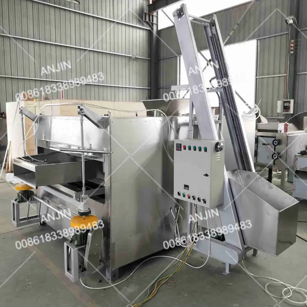 Automatic Swing Roaster Oven Coated Peanut Roasting Machine photo-4