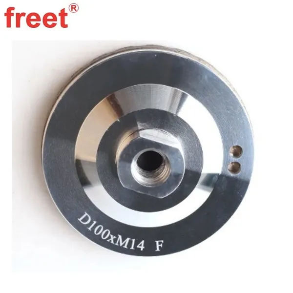 100mm Resin Filled Diamond Turbo Cup Wheels Aluminum Backer for Grinding Concrete photo-4