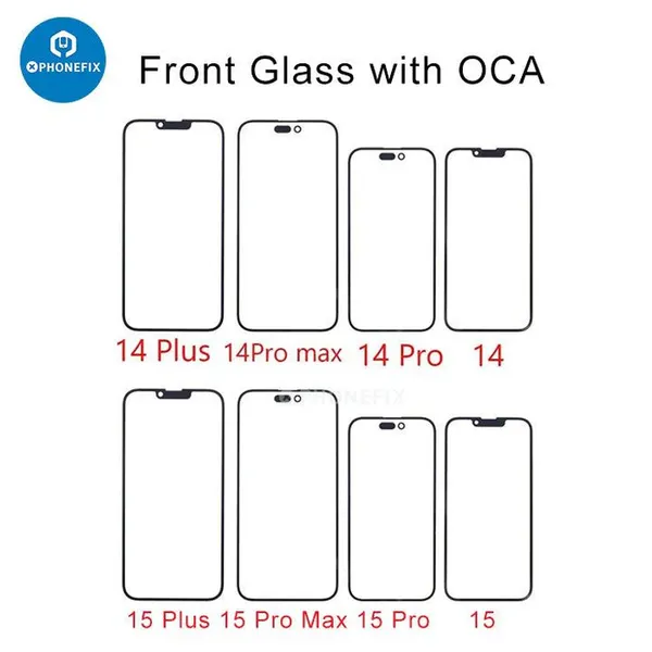 Screen Front Glass With OCA Film For IPhone X-17 Pro Max photo-2