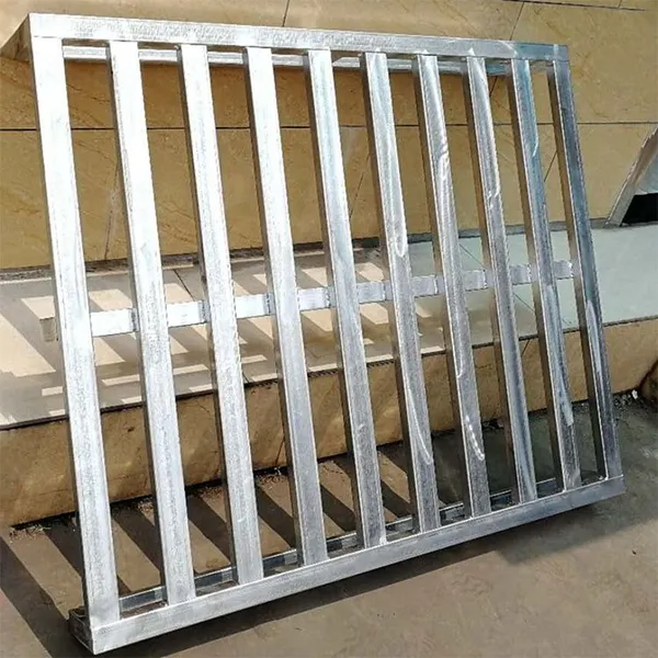 Custom Heavy Duty Galvanized Steel Pallet for Forklift and Warehouse Storage
