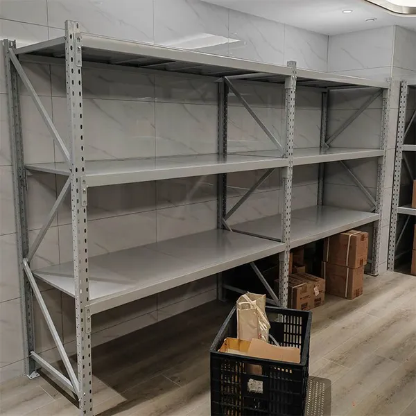 Galvanized Medium Duty Shelving Units for Warehouse Storage Systems