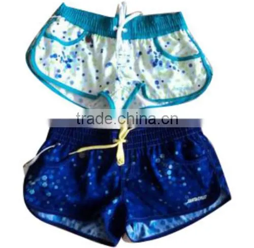 100%polyester Customized Ladies' Boardshorts Quality Choice