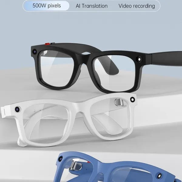 Smart Glasses Bluetooth Music AI Wifi Translate Open-Ear Sport Fashion S2 Max
