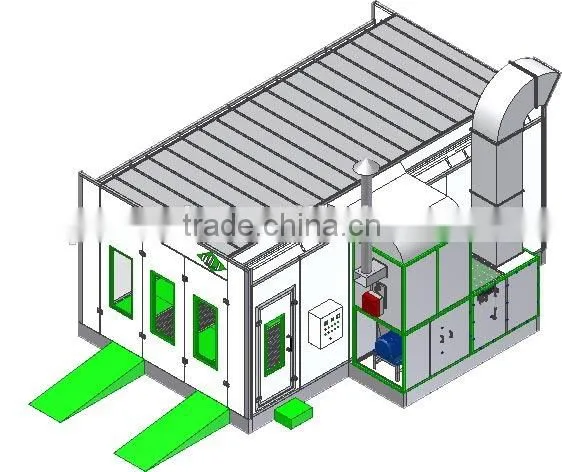 PE-69-39-B Spray Booth, Spraying Paint Booth, Spraying Booth