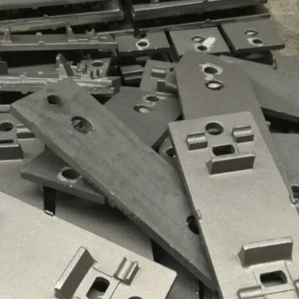 UIC60 Rail Baseplate Carbon Steel Forged 5mm Hole Spacing Tolerance 20mm x 300mm x 200mm