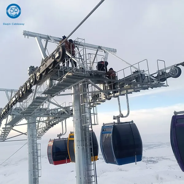 Amusement Park Outdoor Steel Cable Car Ropeway System Theme Park Transport Visitor Experience Manufacturer Supply Custom Cableway photo-5