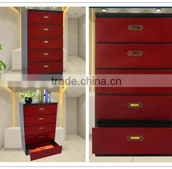 China Style Office Furniture Metal Cabinet 5 Drawer Cabinet Steel Filing Cabinet photo-3