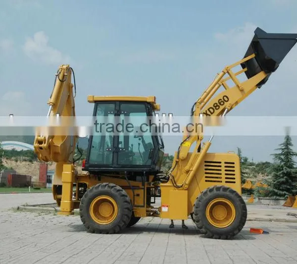 XD860 Backhoe Loader CUMMINS Engine