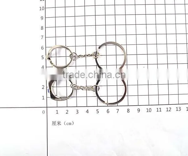 2016 Hot Selling Ring Shape Couple Alloy Keychain photo-5
