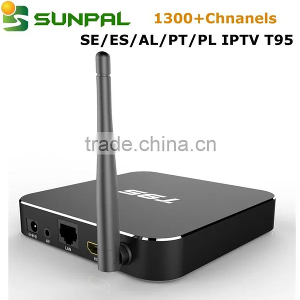 Iptv Account Europe Turkish Iptv Box T95 One Year Iptv Subscription IUDTV 1300+ Channels Swedish IPTV photo-2