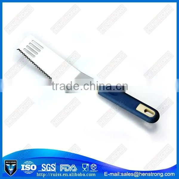 Blue Color Plastic Handle Chees Cutter With Two Sides Blade photo-5