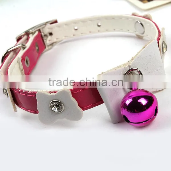 Pet Products Pet Collar Bells Dog Collar Ribbon Cat Collar photo-5