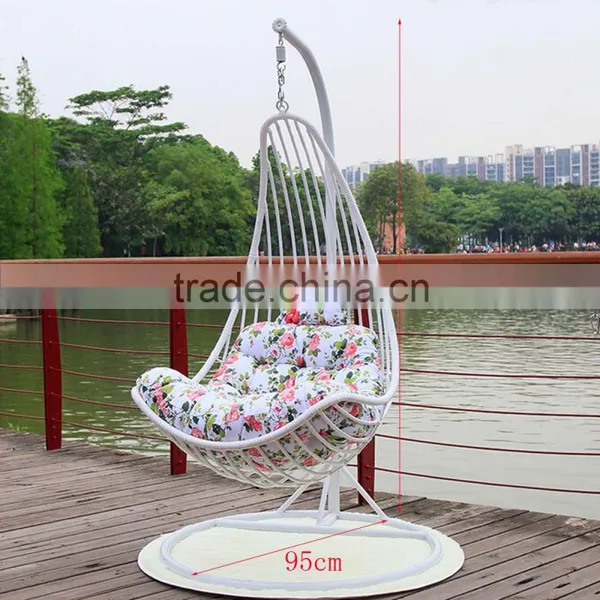 Wholesale Furniture Luxurious Comfort Outdoor Wicker Furniture Garden Hanging Bedroom Swing Chair photo-5