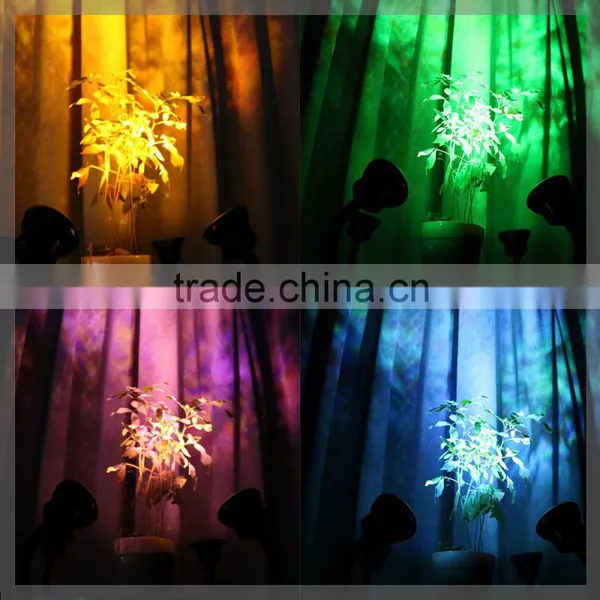2015 Wireless DMX and Battery Power Led 4pcs 6in1 Indoor Light Grow Led Light photo-4