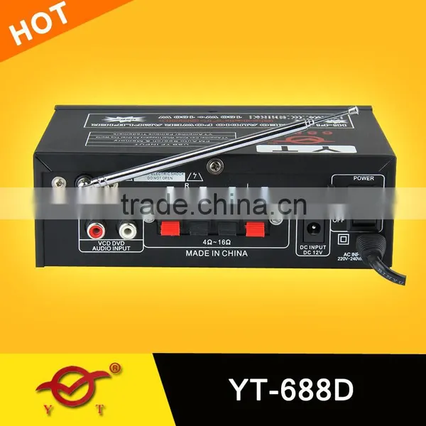 12V 2 Channel Amplifier YT-688D With Usb/tf photo-2
