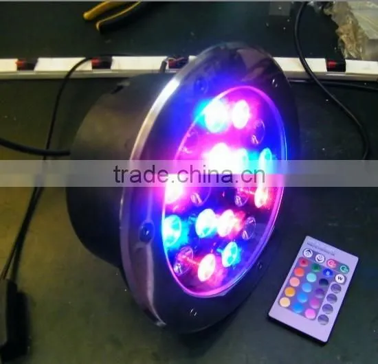 Outdoor Lighting Rgb 18w Round Inground Light Stainless Steel Material photo-6