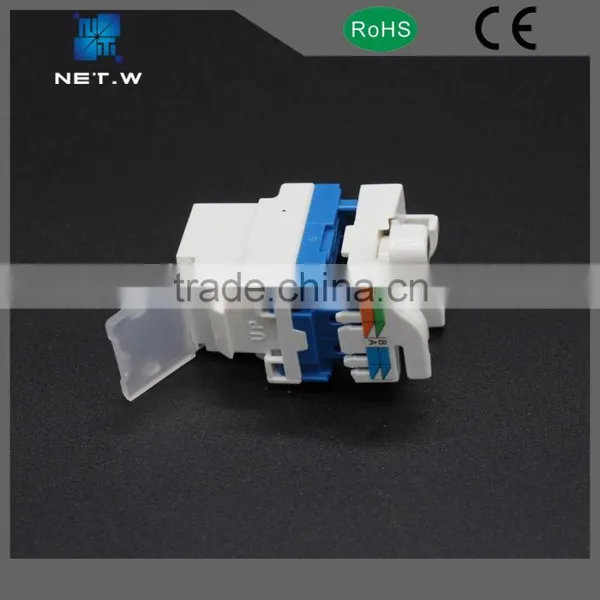 Without Tool Cat6 Utp Keystone Jack, Rj45 Cat6 Wall Jack Connectors Keystone Jacks photo-6