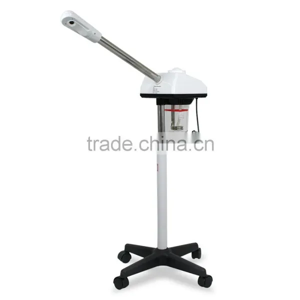 Vertical 2 IN 1 Desktop LED Magnifier Lamp FACIAL Skin Checking FACE OZONE Hot Spray STEAMER Salon SPA 5X photo-5
