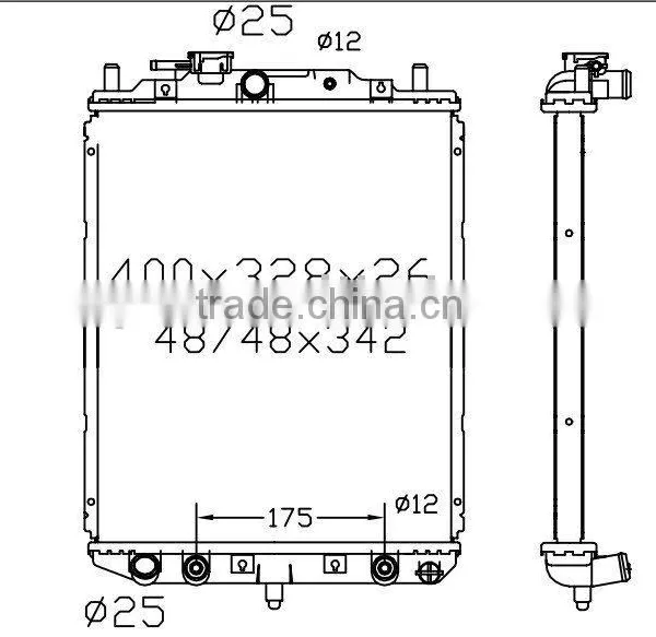 Auto Radiator(suitable For: Move 96- AT)