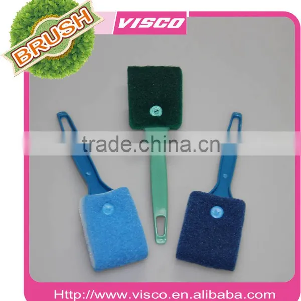 Visco New Cleaning Tool, Kitchen Scourer With Handle
