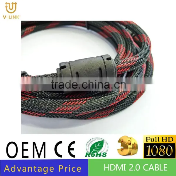 Gold Plated Supports Ethernet 3D 1.4 2.0 4K HDMI Cable Male to Male 1ft-100ft Available photo-2