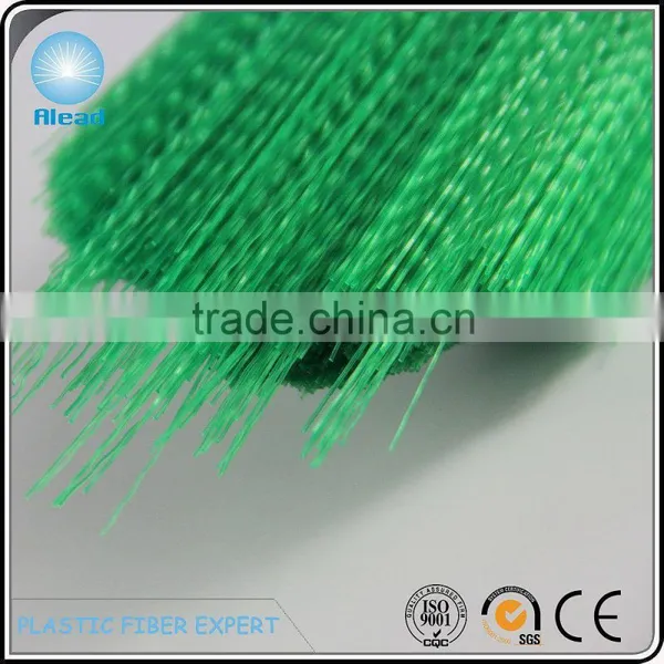 Shiny Dark Green Transparent Crimped pp Brush Bristle pp Wire photo-6