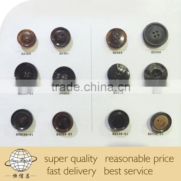 Custom Real ox Horn Buttons for Coat photo-4