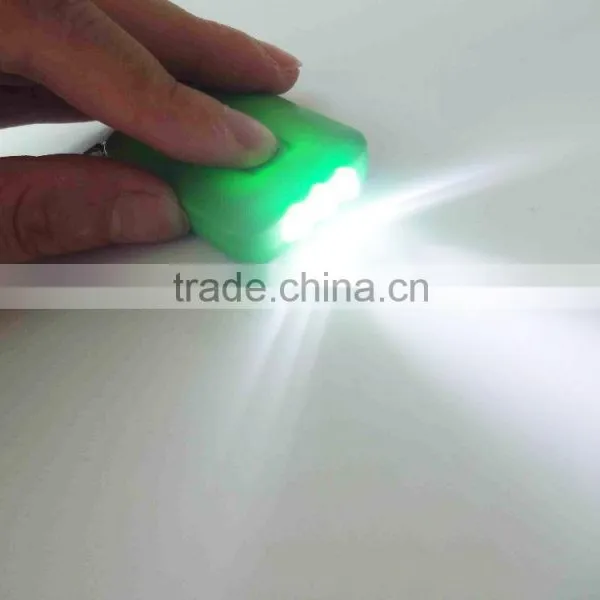 Onlystar GS-4006 Portable LED Torch Keychain Power Panel With 3 Leds Solar Flashlight photo-6
