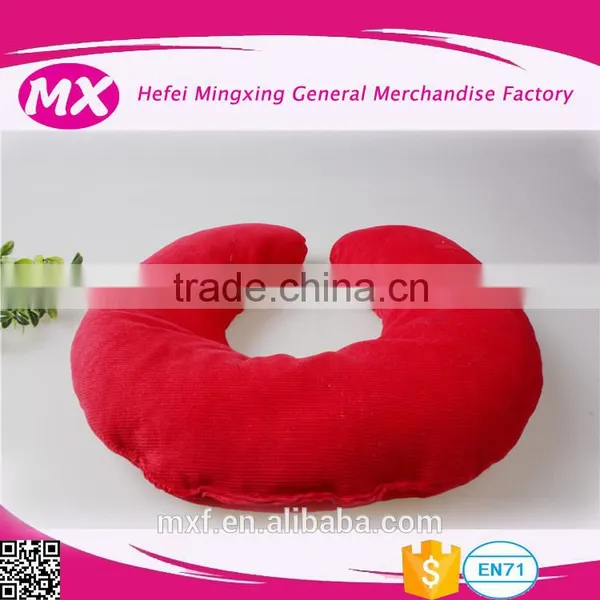 Warm and Cool Flax Seed and Lavender Massage U Shape Neck Pillow From China Factory photo-4