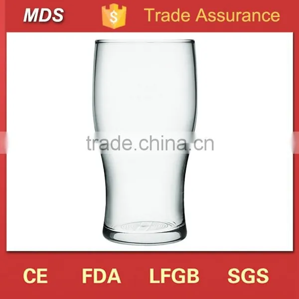 Hot Selling Tulip Shaped Printed Glass Pint Glass photo-3