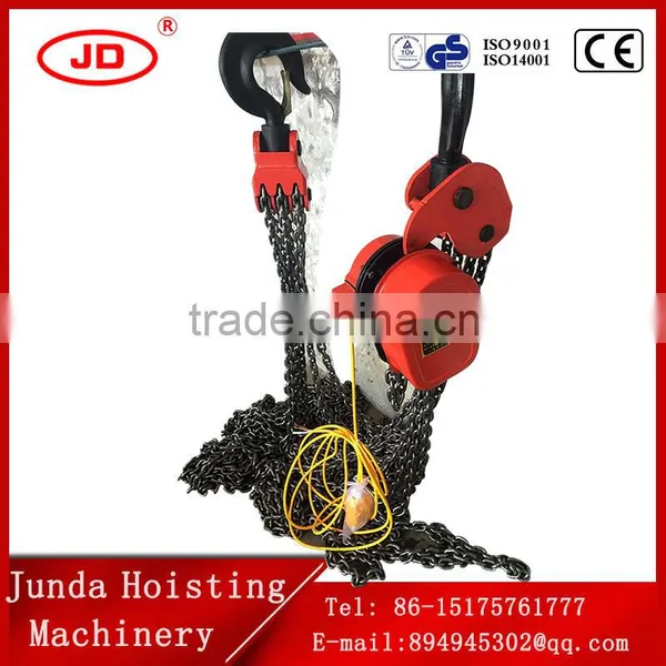 Promotional DHS Electrical Lifting Hoist Chain Hoist 380V Electric Chain Hoist photo-5