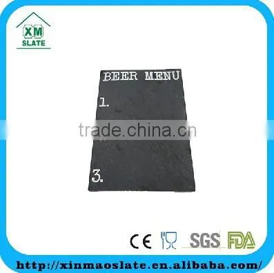 factory direct print laser or slate memo board slate chalk board