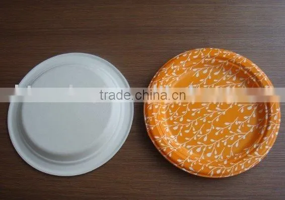 Biodegradable Disposable Paper Pulp Tableware photo-3