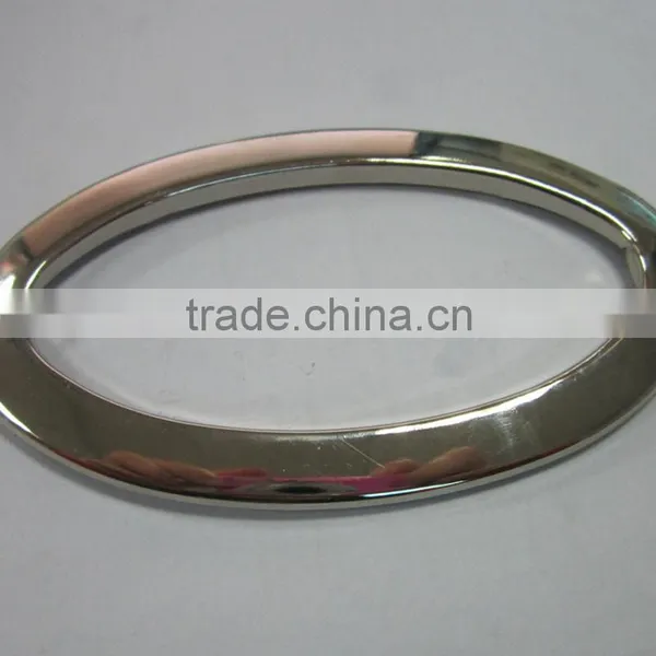 Custom Fashion Oval Shape Metal Handle Buckle for Bag