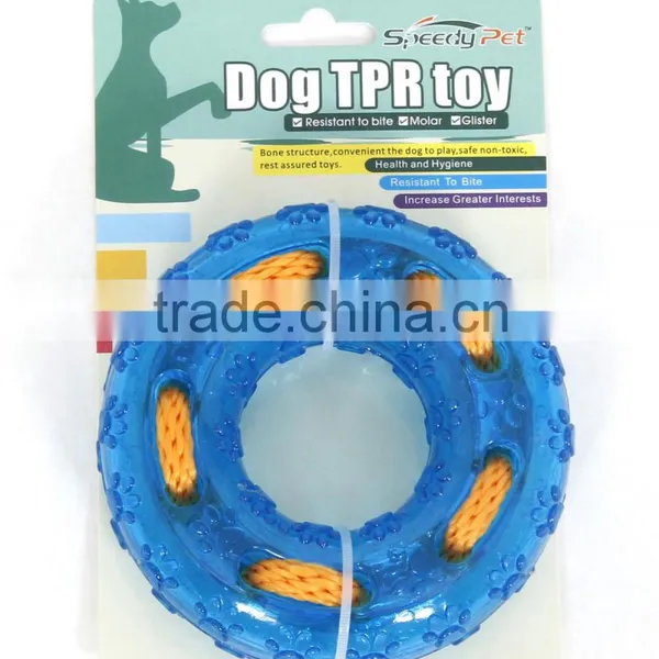 Pet TPR Tyre Toy With Rope New Design Dog Toy photo-2